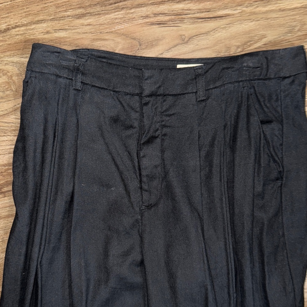 Maeve by Anthropologie Black Wide-Leg Pants - Picture 6 of 8